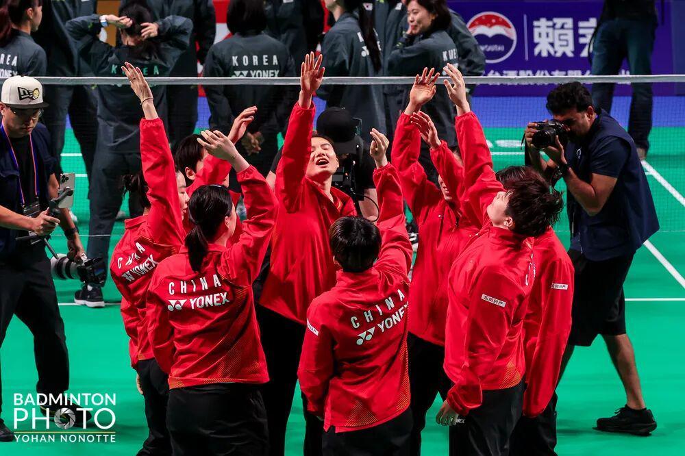 2026尤伯杯:中韩巅峰对决落幕,中国女队1比3惜败无缘卫冕
